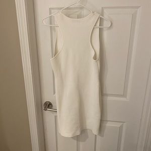 Aritzia Sculpt Knit Racerback Mini Dress